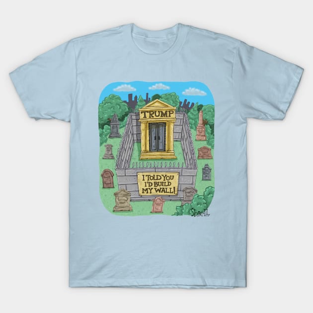 Trump Mausoleum T-Shirt by macccc8